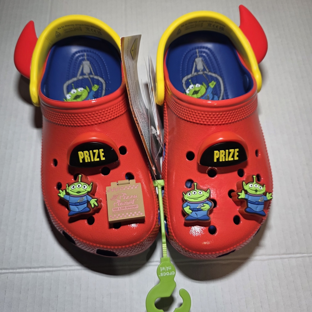 New Toy Story Crocs Size W6 M4